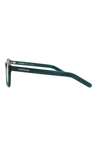 Montblanc  Transparent Petrol Green Eyeglasses