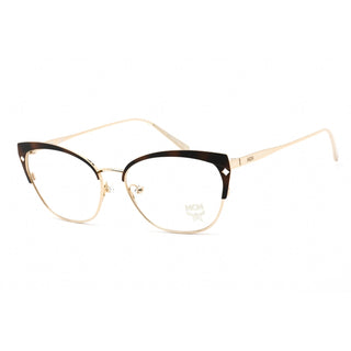 MCM MCM2113 Eyeglasses GOLD/HAVANA/Clear demo lens-AmbrogioShoes
