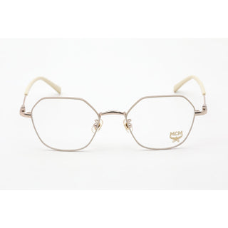 MCM MCM2141A Eyeglasses SHINY ROSE GOLD/BEIGE/Clear demo lens-AmbrogioShoes