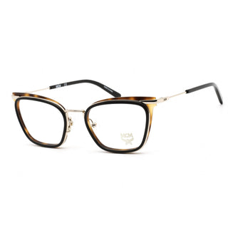 MCM MCM2146 Eyeglasses BLACK/HAVANA/Clear demo lens Unisex Unisex-AmbrogioShoes