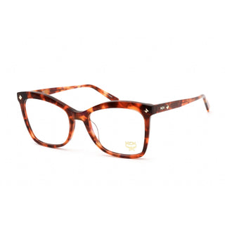 MCM MCM2707 Eyeglasses Havana/Red / Clear Lens-AmbrogioShoes
