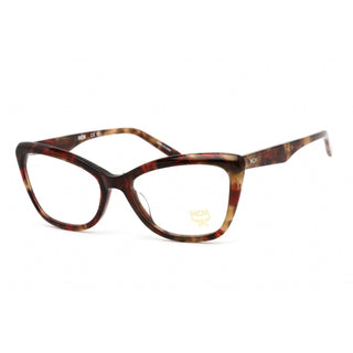 MCM MCM2708 Eyeglasses RED HAVANA/Clear demo lens-AmbrogioShoes