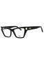 001 - shiny black/Clear demo lens