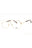 032 - Shiny Pale Gold / Dark Havana/Clear demo lens