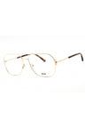 032 - Shiny Pale Gold / Dark Havana/Clear demo lens
