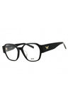 001 - Shiny Black/Clear demo lens