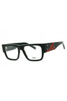 096 - shiny dark green/Clear demo lens