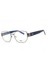 008 - shiny gunmetal/Clear demo lens