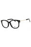 001 - Shiny black/Clear demo lens
