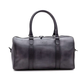 Maglieriapelle's Black Sirnak Leather Hand Bag (MGH1010)-AmbrogioShoes