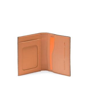 Magnanni 1280 Men's Black Pebble Leather Card Fold Wallet (MAW1006)-AmbrogioShoes