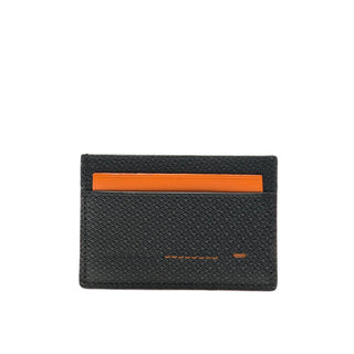 Magnanni 1283 Men's Black Pebble Leather Card Holder Wallet (MAW1008)-AmbrogioShoes