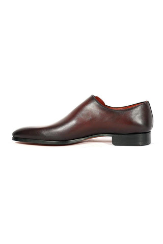 Magnanni 15024 Abrahan Burgundy Leather Whole-Cut Oxfords (MAGS1129)