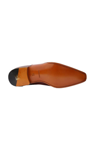 Magnanni 15024 Abrahan Cognac Leather Whole-Cut Oxfords (MAGS1135)