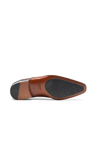 Magnanni 20120 Sanchez II Two-Tone Brown Grabado Print / Calf-Skin Leather Oxfords (MAGS1004)