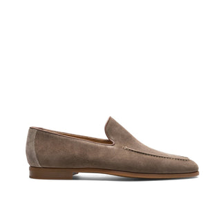 Magnanni 22221 Lecera Men's Shoes Crosta Torba Suede Leather Slip-On Loafers (MAG1055)-AmbrogioShoes