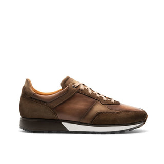 Magnanni 23961 Arco Brown Torba Nubuck / Suede Leather Casual Sneakers (MAGS1021)-AmbrogioShoes