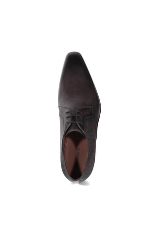 Magnanni 24834 Hayos Gray Laser Embossed / Leather Derby (MAGS1132)