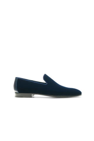 Magnanni Jareth 22334 Navy Velvet Formal/Loafers (MAGS1121)