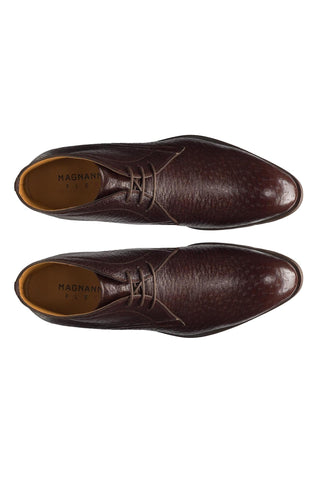 Magnanni Tacna 24716 Brown Peccary Leather Chukka Boots (MAGS1107)