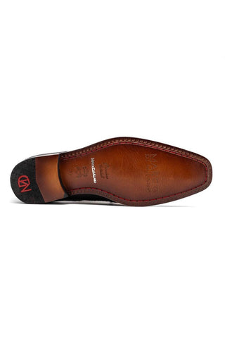 Marco Di Milano Andretti Black & White Ostrich Leg Derby (MDM1181)