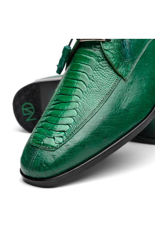 Marco Di Milano Andretti Green Lemon Ostrich Leg Derby (MDM1181)