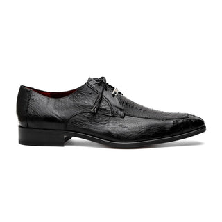 Marco Di Milano Andretti Men's Shoes Exotic Ostrich Leg Derby Oxfords (MDM1181)-AmbrogioShoes