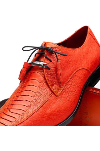 Marco Di Milano Andretti Orange Ostrich Leg Derby (MDM1181)