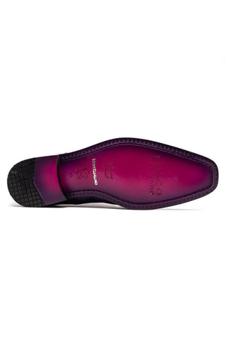 Marco Di Milano Andretti Pink & Purple Ostrich Leg Derby (MDM1181)