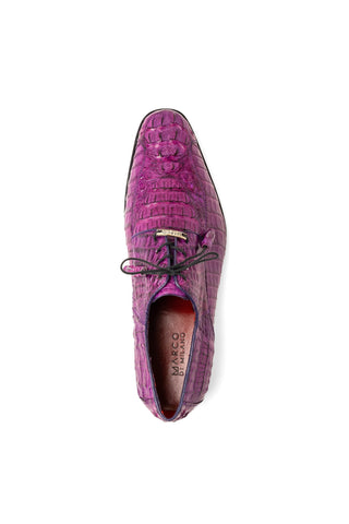 Marco Di Milano Apricena Genuine Purple Caiman Crocodile Derby (MDM1092)