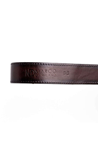 Marco Di Milano Arkansas Men’s Natural Genuine Python Skin Belt (MDMB1046)