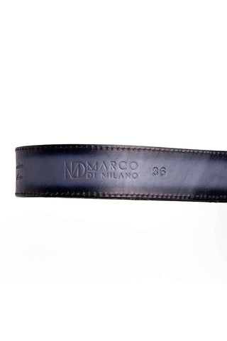 Marco Di Milano Arkansas Men’s Newspaper Genuine Python Skin Belt (MDMB1046)