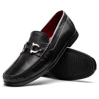 Marco Di Milano Atrani Men's Shoes Calf-Skin Leather Moccasin Loafers (MDM1185)-AmbrogioShoes