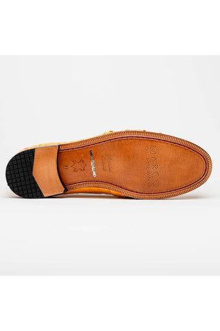 Marco Di Milano Aubiere Buttercup Ostrich Tassels Loafers (MDM1198)