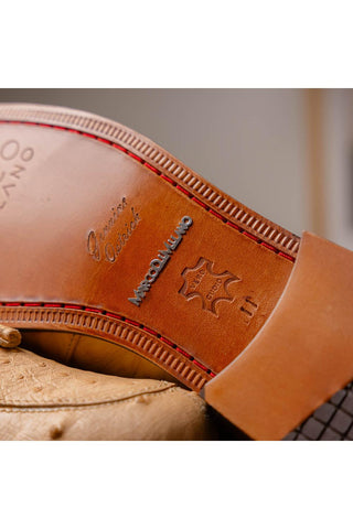 Marco Di Milano Aubiere Ostrich Tassels Loafers (MDM1198)