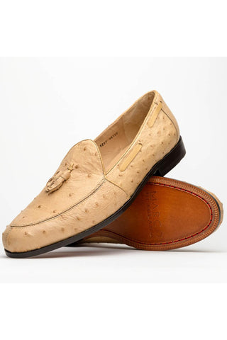 Marco Di Milano Aubiere Ostrich Tassels Loafers (MDM1198)