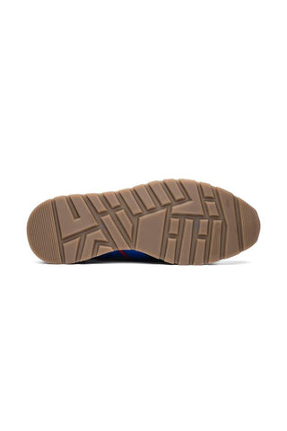 Marco Di Milano Brescia Blue Genuine Snake Skin / Leather Sneakers (MDM1124)