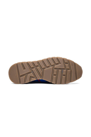 Marco Di Milano Brescia Blue Genuine Snake Skin / Leather Sneakers (MDM1124)
