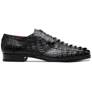 Marco Di Milano Cancun Men's Shoes Exotic Hornback Crocodile Skin Derby (MDM1003)-AmbrogioShoes