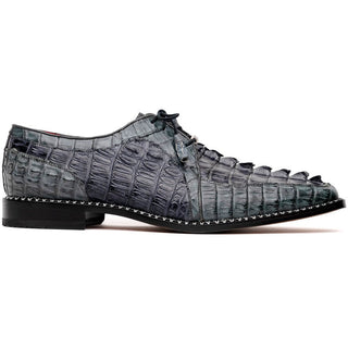 Marco Di Milano Caribe Men's Shoes Genuine Hornback Caiman Crocodile Dress Derby Oxfords (MDM1118)-AmbrogioShoes