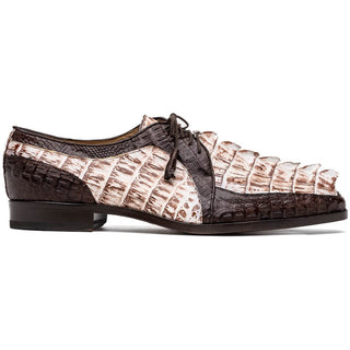 Marco Di Milano Caribe Men's Shoes Genuine Hornback Caiman Crocodile Dress Derby Oxfords (MDM1118)-AmbrogioShoes