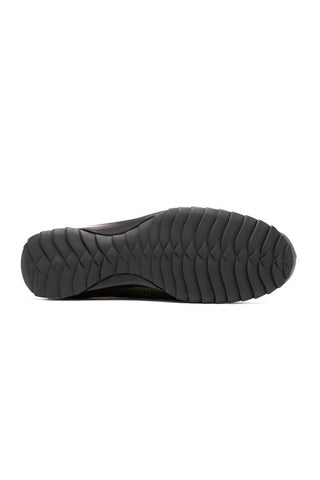 Marco Di Milano Crater Olive Crocodile / Lizard Derby Sneakers (MDM1190)