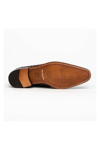 Marco Di Milano Criss Brown Ostrich Quill Oxfords (MDM1073)