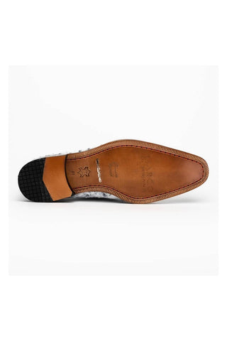 Marco Di Milano Criss Newspaper Exotic Ostrich Quill Oxfords (MDM1073)