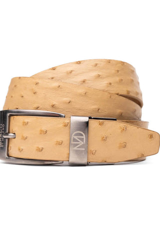 Marco Di Milano Domenico Men's Orix Genuine Ostrich Skin Belts (MDMB1047)