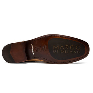 Marco Di Milano Ferrioni Men's Shoes Exotic Ostrich Horsebit Moccasin loafers (MDM1171)-AmbrogioShoes