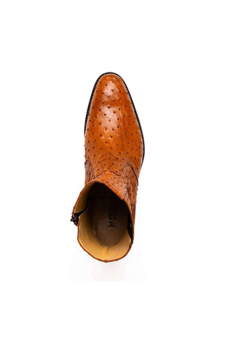 Marco Di Milano Giorgio Brandy Genuine Ostrich Quill Boots (MDM1151)