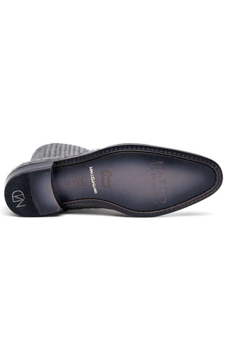 Marco Di Milano Giorgio Gray Genuine Ostrich Quill Boots (MDM1151)