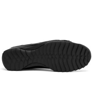 Marco Di Milano Hermond Black Alligator High-Top Sneakers (MDM1194)