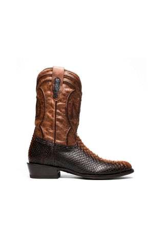 Marco Di Milano Kansas Lisboa Python Skin Cowboy Boot (MDM1245)